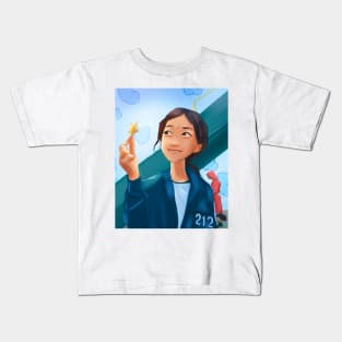 Player 212 Squid game Han Mi-Nyeo Kids T-Shirt